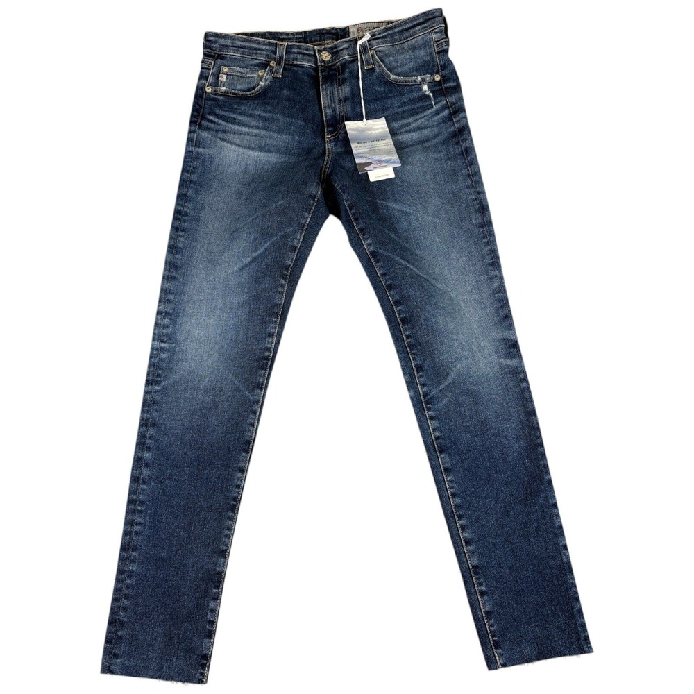AG Adriano Goldschmied Legging Ankle Jeans Womens 29 Blue Dark Wash Slim Stretch